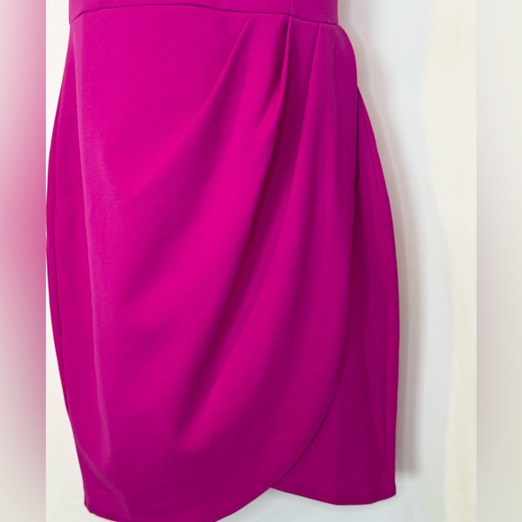 Lulu's Vibrant Pink Mini Dress New without Tags - Picture 3 of 9